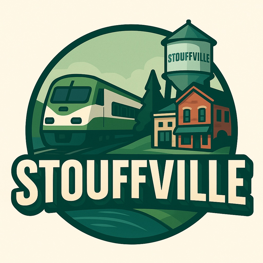 Family neighbourhood near Main Street in Stouffville, Ontario